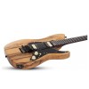 Schecter Electric Guitar Sun Valley Super Shredder Exotic Black Limba - Black Limba