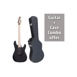 Schecter Electric Guitar Sun Valley Super Shredder FR - Satin Black - Includes Hardshell case