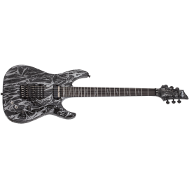 Schecter Electric Guitar C-1 FR S Silver..