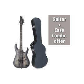 Schecter Electric Guitar Banshee GT FR - Satin Charcoal Burst (SCB) - Includes Hardshell case