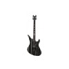 Schecter Electric Guitar Synyster Custom-S - Gloss Black With Silver Pin Stripes