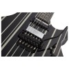 Schecter Electric Guitar Synyster Custom-S - Gloss Black With Silver Pin Stripes