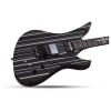 Schecter Electric Guitar Synyster Custom-S - Gloss Black With Silver Pin Stripes