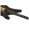 Schecter Electric Guitar Synyster Custom-S - Gloss Black With Gold Stripes