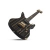 Schecter Electric Guitar Synyster Custom-S - Gloss Black With Gold Stripes