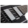 Schecter Electric Guitar Synyster Custom HT - Gloss Black With Silver Pin Stripes