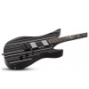 Schecter Electric Guitar Synyster Custom HT - Gloss Black With Silver Pin Stripes