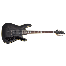 Schecter Electric Guitar Omen Extreme-6 - See Thru Black