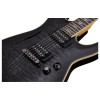 Schecter Electric Guitar Omen Extreme-6 - See Thru Black