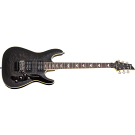 Schecter Electric Guitar Omen Extreme-FR - See-Thru Black (STBLK)