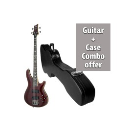 Schecter guitar Bass Omen Extreme 4 - Black Cherry (BCH) - Includes Hardshell case