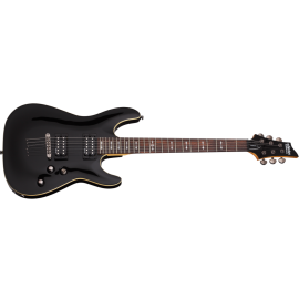 Schecter Electric Guitar Omen-6 - Gloss Black