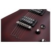 Schecter Electric Guitar Omen-6 - Walnut Satin (WSN) - Includes Hardshell case