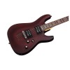 Schecter Electric Guitar Omen-6 - Walnut Satin (WSN) - Includes Hardshell case