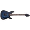 Schecter Electric Guitar Omen Elite-6 - See-Thru Blue Burst