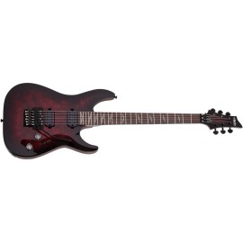 Schecter Electric Guitar Omen Elite-6 FR - Black Cherry Burst