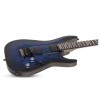 Schecter Electric Guitar Omen Elite-6 FR - See Thru Blue Burst