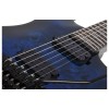 Schecter Electric Guitar Omen Elite-6 FR - See Thru Blue Burst