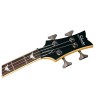 Schecter Electric Bass Guitar Stiletto Extreme-4 - See-Thru Black (STBLK)