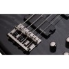 Schecter Electric Bass Guitar Stiletto Extreme-4 - See-Thru Black (STBLK)