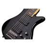 Schecter Electric Bass Guitar Stiletto Extreme-5 - See-Thru Black (STBLK)