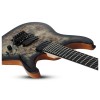 Schecter Electric Guitar C-6 Pro FR - Floyd Rose - Charcoal Burst (CB) - Includes Hardshell case