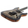 Schecter Electric Guitar C-6 Pro FR - Floyd Rose - Charcoal Burst (CB) - Includes Hardshell case