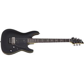 Schecter Electric Guitar Demon-6 FR - Aged Black Satin (ABSN)