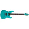 Schecter Electric Guitar C-6 Deluxe - Satin Aqua