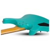 Schecter Electric Guitar C-6 Deluxe - Satin Aqua