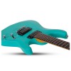 Schecter Electric Guitar C-6 Deluxe - Satin Aqua