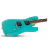 Schecter Electric Guitar C-6 Deluxe - Satin Aqua