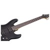 Schecter Electric Guitar C-6 Deluxe - Satin Black (SBK)