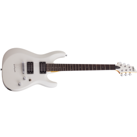 Schecter Electric Guitar C-6 Deluxe - Satin White (SWHT)