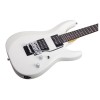 Schecter Electric Guitar C-6 FR Deluxe - Satin White