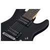 Schecter Electric Guitar C-7 Deluxe - Satin Black (SBK)