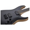 Schecter Electric Guitar C-1 Apocalypse - Carbon Black