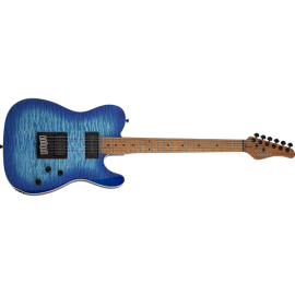 Schecter Electric Guitar PT Pro - Trans Blue Burst