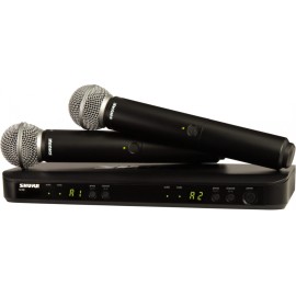 Shure BLX288/SM58 Dual Channel Wireless ..