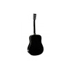 SX Guitar Acoustic Dreadnought SD104 - Gloss Black - Includes Free Softcase