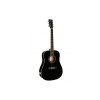 SX Guitar Acoustic Dreadnought SD104 - Gloss Black - Includes Free Softcase