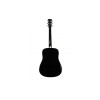 SX Guitar Acoustic Dreadnought SD104 - Gloss Black - Includes Free Softcase