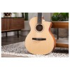 Taylor 214ce-N Nylon Acoustic-Electric Guitar - Natural - Includes Taylor Gig Bag