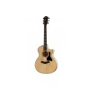 Taylor 424ce Deluxe Urban Ash Limited Acoustic-electric Guitar - Natural - Grand Auditorium - Includes Taylor Hard Shell Case