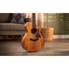 Taylor 722ce Grand Concert V-class Acoustic-electric Guitar - Grand Auditorium - Natural Hawaiian Koa Top - Includes Taylor Deluxe Hardshell Brown