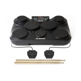 Alesis 7-Pad Portable Electric drum Tabletop Drum Kit - Compact Kit 7