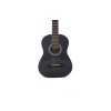 Carlos Acoustic Guitar 1/2 Size - Black Color - Include Free Soft Case