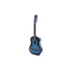 Carlos Acoustic Guitar 1/2 Size - Blue Color - Include Free Soft Case