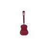 Carlos Acoustic Guitar 1/2 Size - Red Color - Include Free Soft Case