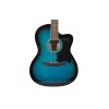 Carlos Acoustic Guitar C901 - Shaded Blue - Include Free Soft Case